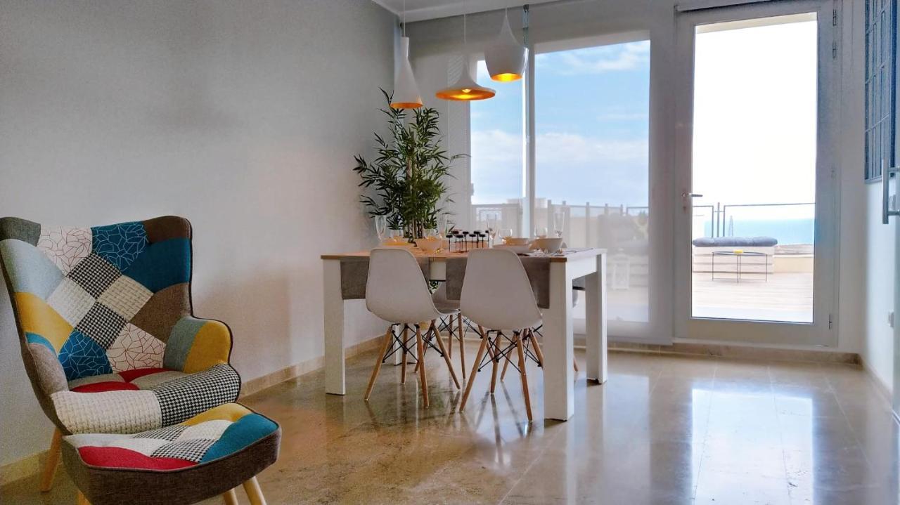 Casa La Xiqueta Playa,160M2,Vistas Al Mar+Wifi Villa Peñíscola Eksteriør billede